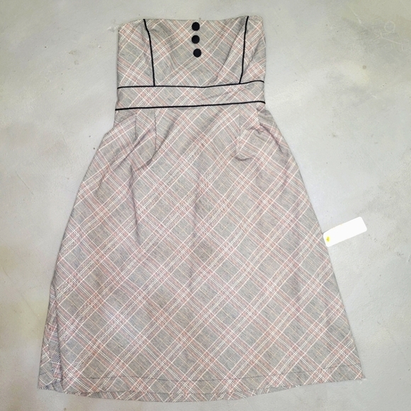 KAITLYN Strapless Mini Dress [NWT] - Picture 1 of 14